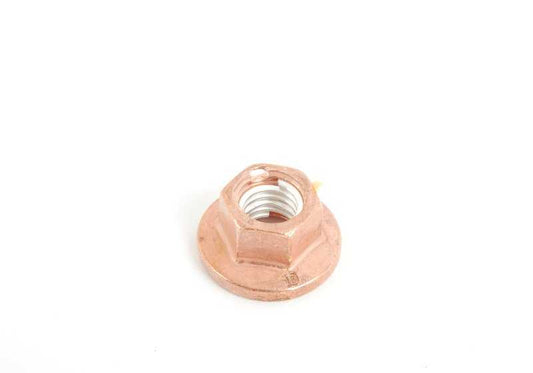 M8 Flange Nut for BMW E82, E88, E90, E91, E92, E93, E34, E39, E60, E61, E63, E64, E32, E38, E65, E66, F01, F02, E31, E53, E71, E89, E52 (OEM 18107523805). Genuine BMW