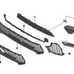 Grille du côté inférieur droit 51118090948 pour BMW F96. BMW d'origine.