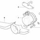 Antiniebla derecho OEM 63178371908 para BMW E36, E46, Z3. Original BMW