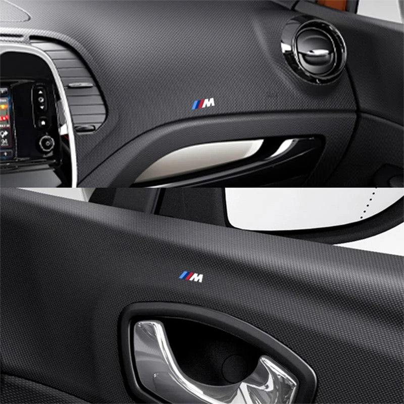 Set De 4 Pegatinas Bmw ///M - Versatilidad Y Estilo Para