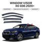 Deflectores de Aire / Visera de Ventana para BMW X6 E71, F16, G06