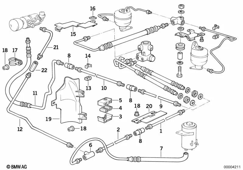 Protección contra impactos de piedras izquierda para BMW Serie 5 E34, Serie 7 E32, Serie 8 E31 (OEM 16121181349). Original BMW