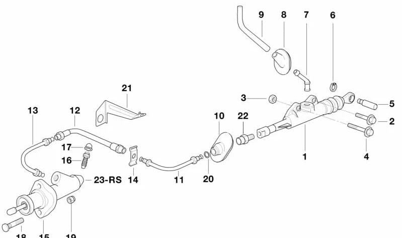 Válvula de Aceleración para BMW Serie 3 E36 (OEM 21521163653). Original BMW.