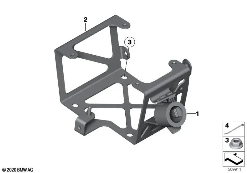 Notstartspule para BMW Serie 1 F20, F21; Serie 2 F22, F23, F45, F46; Serie 3 F30, F31, F34, F35, F80; Serie 4 F32, F33, F36, F82, F83; Serie 5 F07, F10, F11, F18, F90, G30, G31, G38; Serie 6 F06, F12, F13, G32; Serie 7 F01, F02, F04, G11, G12; i I01, I12,