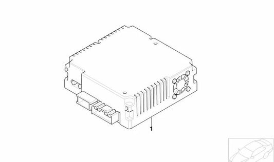 Módulo de vídeo OEM 65509179581 para BMW E90, E91, E92, E93, E60, E61, E63, E64, E65, E66, E70, E71. Original BMW