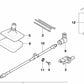 Base de antena de teléfono para luneta trasera OEM 84508369458 para BMW E36, E39, E38. Original BMW