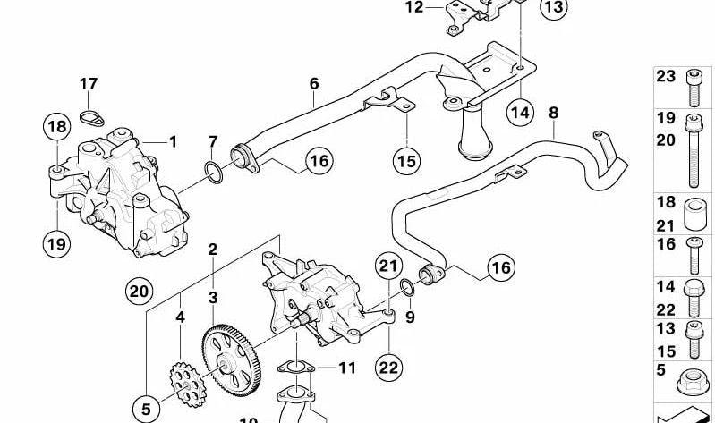 Distribution Pinion OEM 11367840409 für BMW E90, E92, E93. Original BMW.