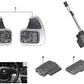 Set of Shift Paddles for BMW 5 Series F07N, F10, F10N, F11, F11N, F18, F18N 6 Series F06, F06N, F12, F12N, F13, F13N (OEM 61317848968). Genuine BMW