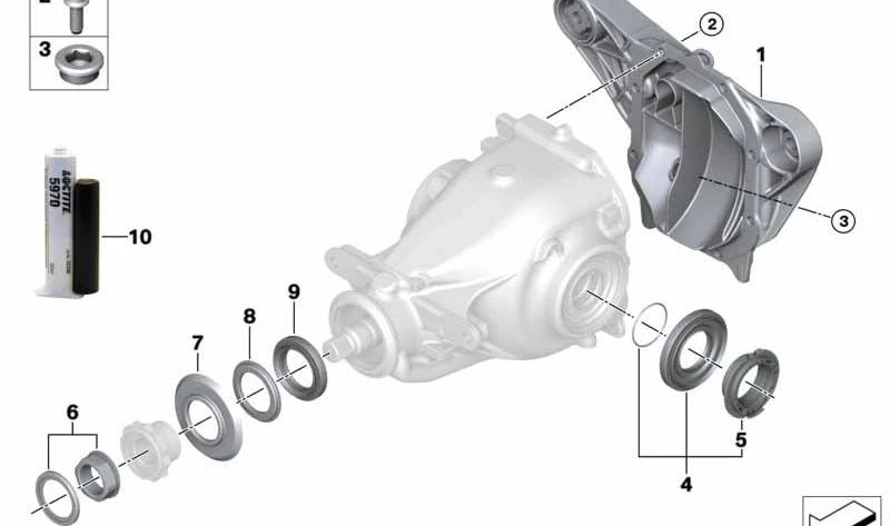 Tapacubos de Plástico para BMW Serie 1 F20, F21, Serie 2 F22, F23, G42, Serie 3 F30, F31, F34, G20, G21, G80, Serie 4 F32, F33, F36, G22, G23, G26, G82, G83, Serie 5 F90, G30, G31, G38, Serie 6 G32, Serie 7 G11, G12, Serie 8 F91, F92, F93, G14, G15, G16,