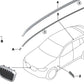 Rejilla frontal OEM 51137931236 para BMW X3 (G01), X3 eléctrico (iX3 G08), X4 (G02). Original BMW