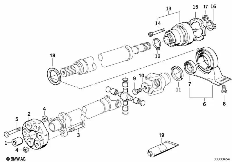 Geenkscheibe per BMW 8 E31 Serie (OEM 2611227577). BMW originale