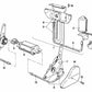 Tapa exterior derecha para BMW Serie 6 E24 (OEM 52101968460). Original BMW