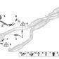 Soporte de conexión Lambda para BMW Serie 3 E90, E92, E93 (OEM 61137841524). Original BMW