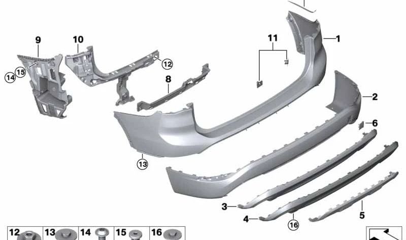 Smart Opener Porta for BMW F48, F49 (OEM 51127378532). Genuine BMW