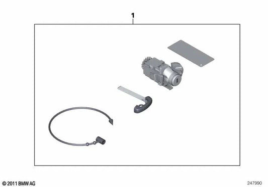 Juego de Igualamiento para BMW Serie 5 F07, F07N (OEM 51217134743). Original BMW