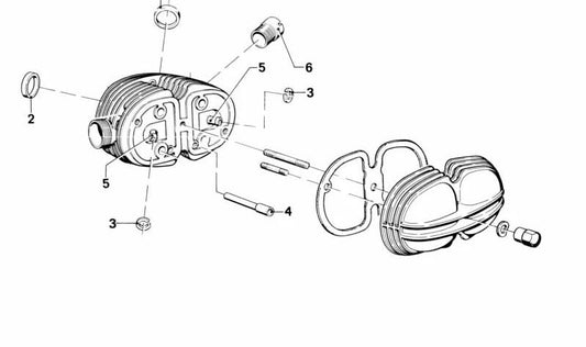 Thread adapter for BMW (OEM 11121251598). Genuine BMW