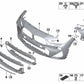 Grundierte Frontstoßstangenverkleidung für BMW X2 F39 (OEM 51118083795). Original BMW