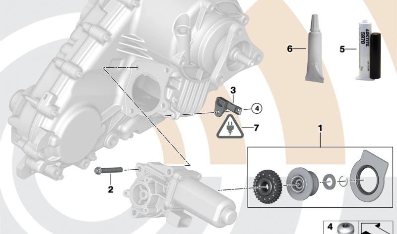 Juego de Resistencia de Clasificación para BMW X5 E70, X6 E71, E72 (OEM 27107568311). Original BMW