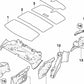 Schalldämmung der linken Vordertür für BMW E83 (OEM 51483449837). Original BMW