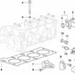 Asbestos-free cylinder head gasket set for BMW 3 Series E36, E46 (OEM 11121712309). Original BMW.