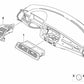 Rejilla de ventilación central para BMW Z4 E85, E86 (OEM 64226949158). Original BMW