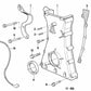 Junta derecha sin asbesto para BMW E34, E24 (OEM 11141312618). Original BMW