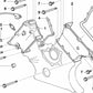 Junta perfilada OEM 11141741127 para BMW E39, E38, E31, E53, E52. Original BMW.