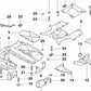 Cubierta inferior derecha del compartimento del motor OEM 51718150450 para BMW Serie 7 E38 (1994-2001). Original BMW.