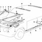 Amortiguador derecho para BMW E28 (OEM 51481881594). Original BMW