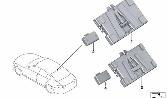 OEM 84109843937 Telematics Communication Module for BMW F40, F44, F45, F46, F30, G20, G21, F36, F90, G30, G31, G32, G11, G12, F48, F39, G01, F97, F26, G02, F98, F98 , F98, F98, F98, F98, F98, F15, F85, F16, F86, G07. BMW original.