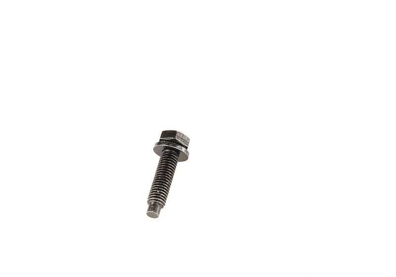 Tornillo hexagonal con arandela para BMW Serie 3 E36, E46, Serie 5 E39, E60, E61, Serie 7 E38, E65, E66, X3 E83, Z4 E85 (OEM 07119900728). Original BMW