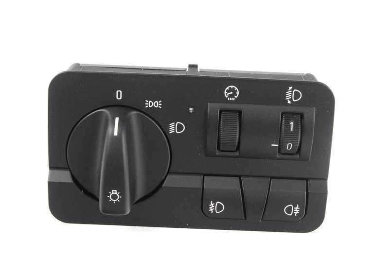 Unidad de Control Interruptor de Luces para BMW E46 (OEM 61318378572). Original BMW