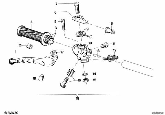 Abdeckung für BMW E46, F30, F80 (OEM 32721233306). Original BMW.