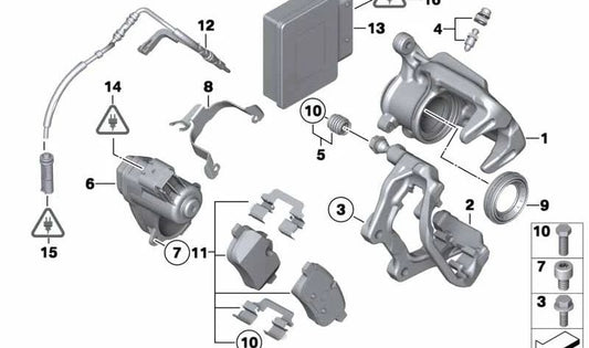 Soporte de Cable Derecho para BMW Z4 E89 (OEM 34206786066). Original BMW