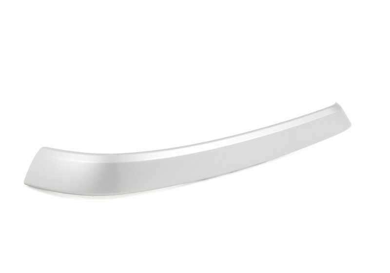 Left rear door decorative molding for BMW 3 Series E90, E91 (OEM 51426970557). Genuine BMW