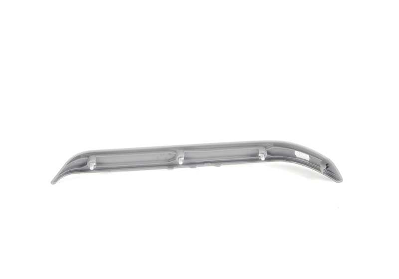 Left rear door decorative molding for BMW 3 Series E90, E91 (OEM 51426970557). Genuine BMW