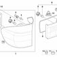 Rear tailgate headlight seal left for BMW X5 E70 (OEM 63217288973). Original BMW