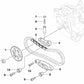 Tension guide for BMW E60, E61N 6 Series E63, E64 (OEM 11417837576). Genuine BMW