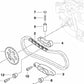 Guía de cadena de distribución OEM 11417835156 para BMW E60, E61, E63, E64. Original BMW.