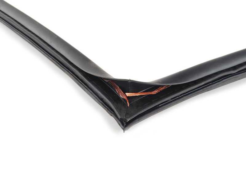 Side rear window edge gasket protector for BMW E36, . Genuine BMW.