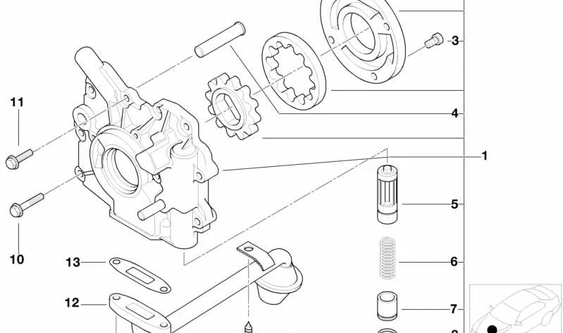 Tubos de admisión para BMW Serie 5 E39 (OEM 11417785074). Original BMW