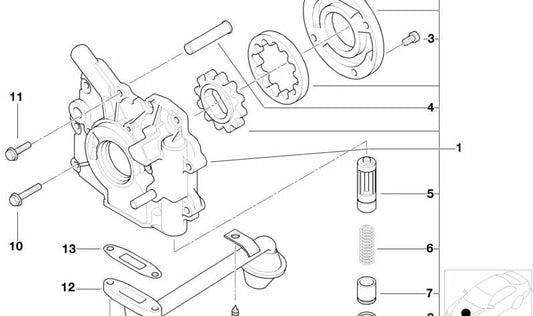 Tubos de admisión para BMW Serie 5 E39 (OEM 11417785074). Original BMW