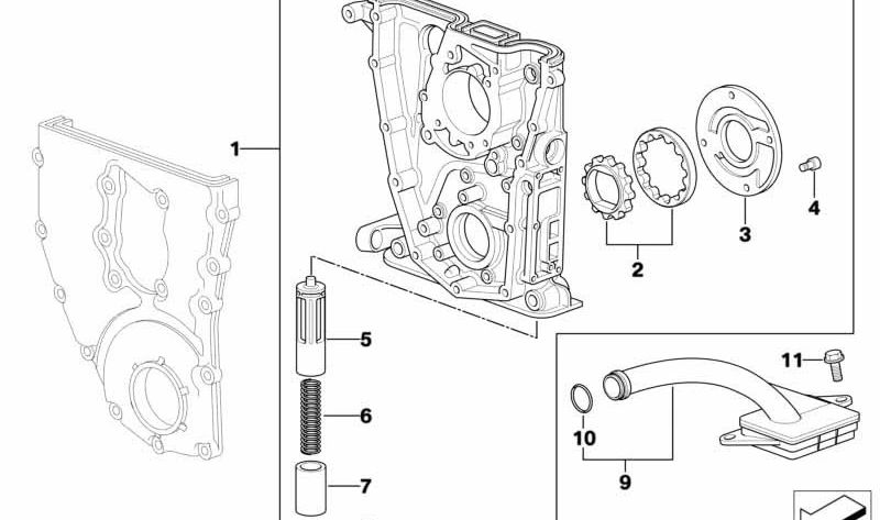 Junta tórica (O-Ring) OEM 11411715298 para BMW E36, E46, E34, E39, E32, E38, E31, E65, Z3, Z4. Original BMW.