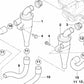 Tubería de Retorno de Aceite para BMW E39 (OEM 11151407310). Original BMW