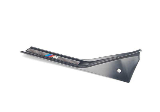 Rear left entry sill cover for BMW 3 Series E36 (OEM 51472490041). Original BMW