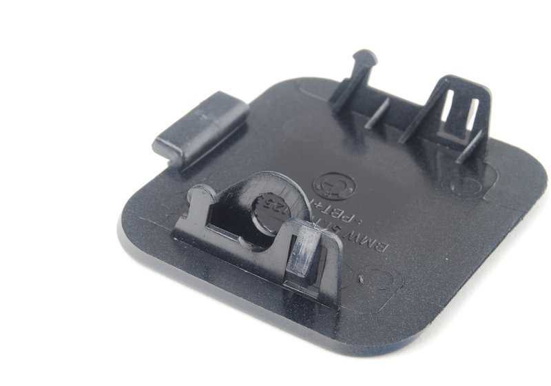 Tapa de anilla de remolque, imprimada para BMW Serie 7 E38 (OEM 51118169536). Original BMW