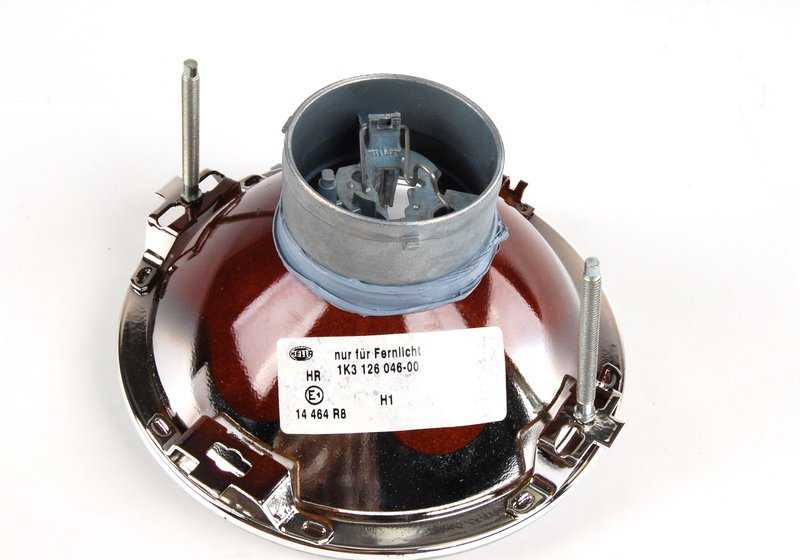 Óptica o Faro Alto OEM 63121369842 para BMW Serie 3 E30, Serie 5 E28, Serie 6 E24, Serie 7 E23. Recambio Original BMW.