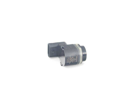 Sensor de aparcamiento ultrasónico negro OEM 66209233032 para BMW Serie 5 (F07, F10, F11), Serie 7 (F01, F02, F04) y X3 (F25). Original BMW.