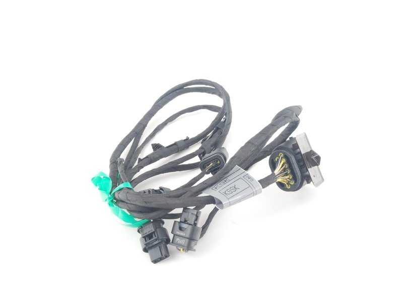 Front bumper wiring harness for BMW 5 Series E60N, E61N (OEM 61129122274). Genuine BMW