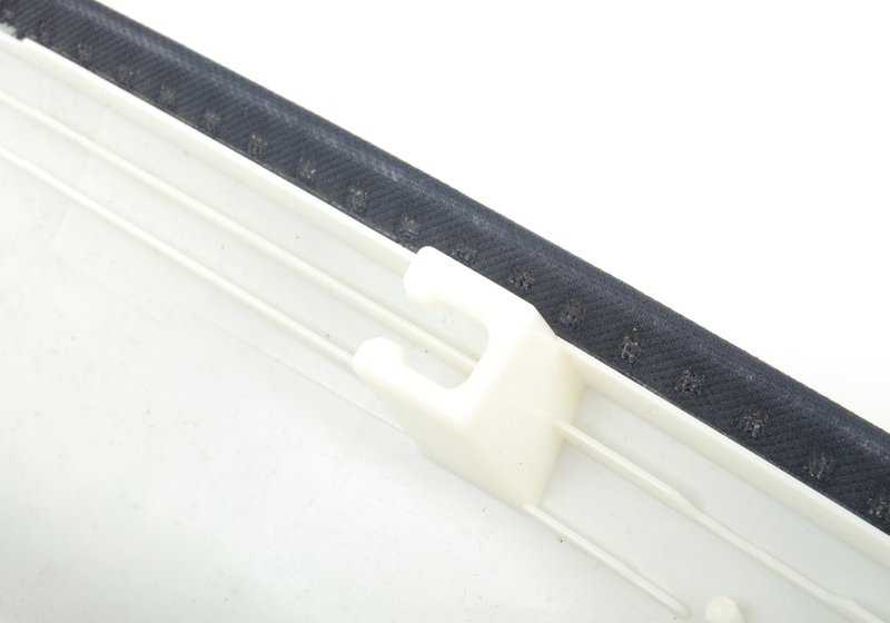 Left A-pillar trim for BMW E90, E90N, E91, E91N (OEM 51438036251). Original BMW.